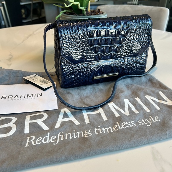 Brahmin Carina handbag / color: Ink - Picture 10 of 17